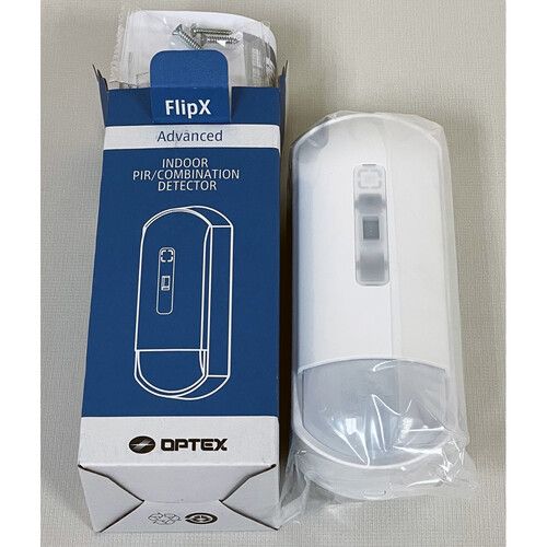  Optex FLX-A-DAM FlipX Series Advanced Indoor Dual-Tech PIR Detector with Anti-Masking