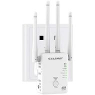 GALAWAY WiFi Extender 4 External Antennas 1200Mbps Wireless Signal Booster with Dual Band 2.4GHz and 5GHz WiFi Range Amplifier with 802.11acabgn Standards