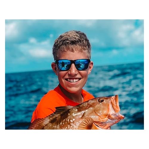  Optic Nerve Polarized Kingfish Active Unisex Sunglasses