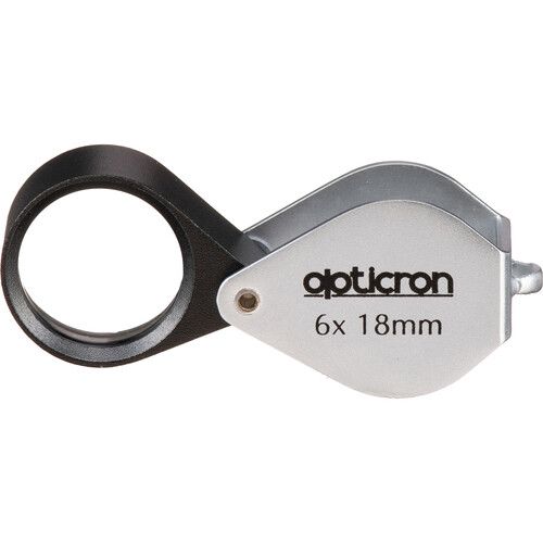  Opticron 6x Metal Folding Inspection Loupe Magnifier