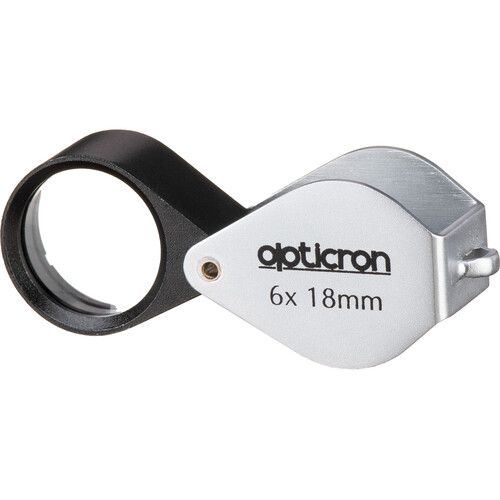  Opticron 6x Metal Folding Inspection Loupe Magnifier