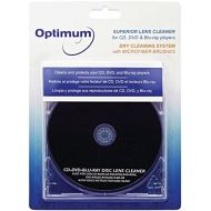 [아마존베스트]Optimum Superior Lens Cleaner (OPTCDDVDLC) For CD, DVD and Blu-ray Players with Microfiber Brush Cleaning System