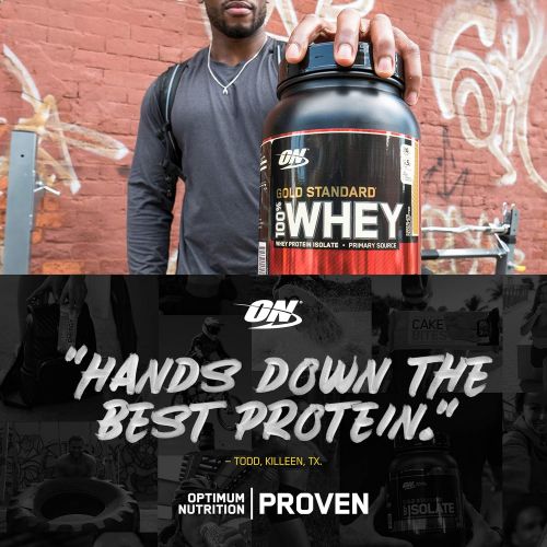  Optimum Nutrition OPTIMUM NUTRITION GOLD STANDARD 100% Whey Protein Powder, Double Rich Chocolate, 10 Pound