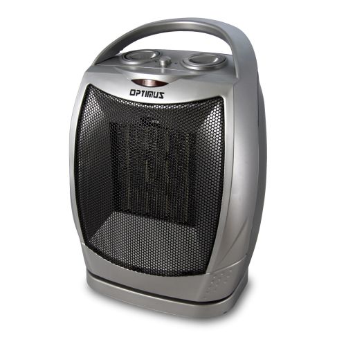  Optimus OPSH7247 H-7247 Portable Oscillating Ceramic Heater With Thermostat