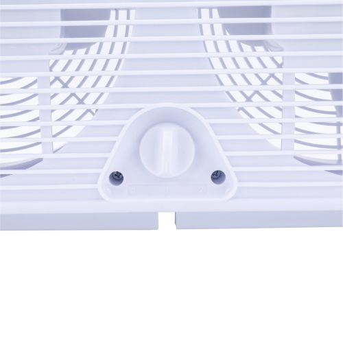  Optimus 7 Twin Window 2-Speed Fan, Model #F-5280, White