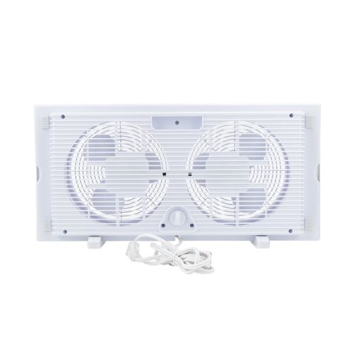  Optimus 7 Twin Window 2-Speed Fan, Model #F-5280, White