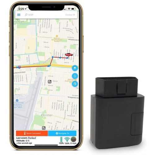  GPS Tracker - Optimus 4G LTE OBD Device - Easy Install - Plug and Drive - Real Time Tracking - Instant Alerts - Reporting History