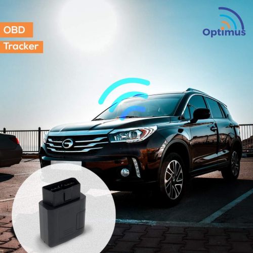  GPS Tracker - Optimus 4G LTE OBD Device - Easy Install - Plug and Drive - Real Time Tracking - Instant Alerts - Reporting History