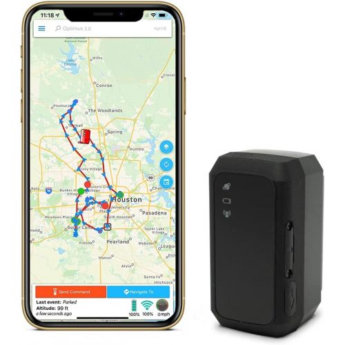  GPS Tracker - Optimus 3.0 4G LTE Tracking Device - 1 Month Battery