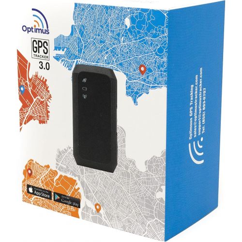  GPS Tracker - Optimus 3.0 4G LTE Tracking Device - 1 Month Battery