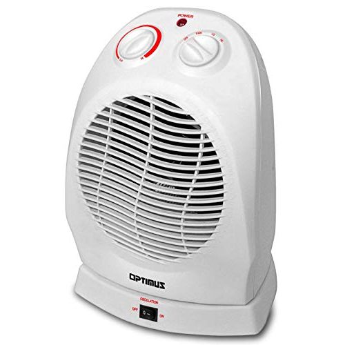  Optimus H-1382 Electric Heater, 1 Pack, White