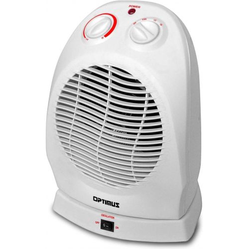  Optimus H-1382 Electric Heater, 1 Pack, White