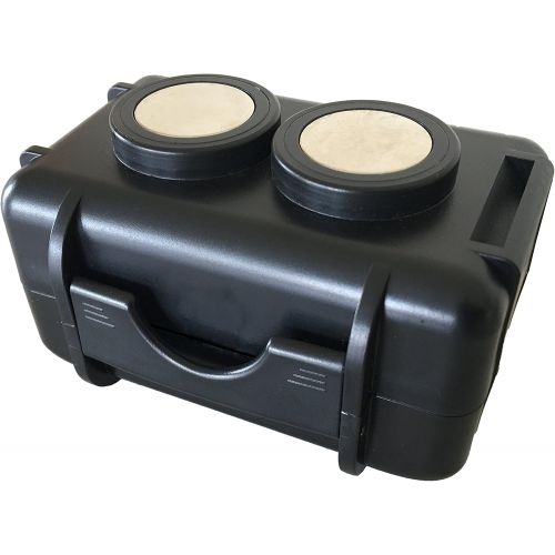  [아마존베스트]Optimus Tracker Twin Magnet GPS Tracker Case - Waterproof - Neodymium Magnets