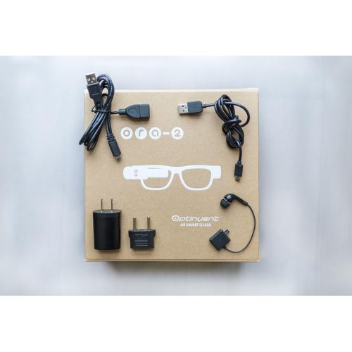  Optinvent ORA-2 Augmented Reality Smart Glasses Developer Kit (Newest Version), Black