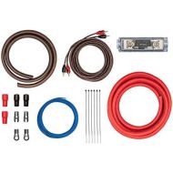 [아마존베스트]-Service-Informationen Cable Kit 35 mm² Ready Assembled Wiring Kit Perfect for Power Amplifiers / Amplifiers in the Car - Power Cable Set for Amplifier