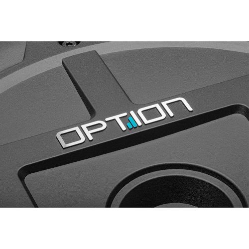  OPTION DRIVE11RA Spare Wheel Active Subwoofer 200 Watt RMS Solid Die Cast Aluminium Housing Includes Connection Kit