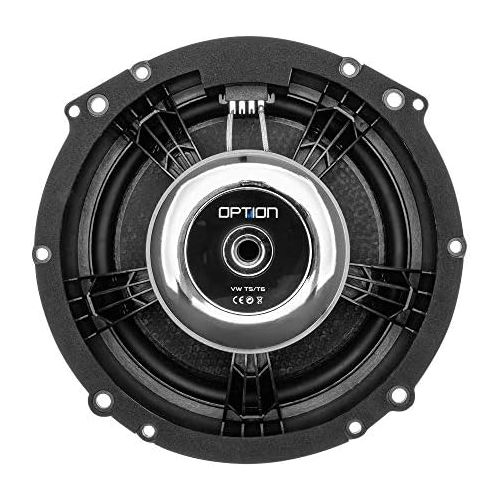  OPTION Air Front Speaker System Compatible with VW T5/T6 100% Plug & Play System 2 Way Component System 100 Watt RMS, 91 dB Efficiency