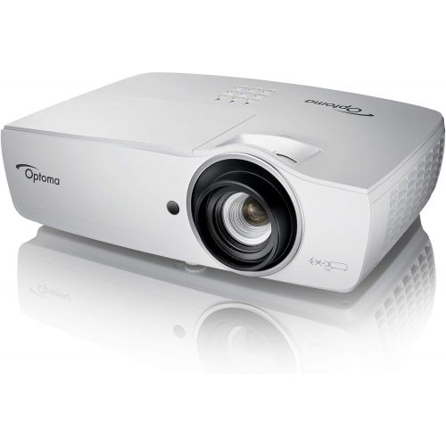  Optoma WU465 WUXGA DLP Professional PC-Free Projector | High Bright 4800 Lumens | Present Wirelessly in Business Presentations & Classrooms | Crestron Compatible | 1.5X Zoom