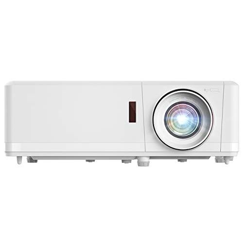  Optoma ZH406 1080p Professional Laser Projector DuraCore Laser Light Source Up to 30,000 Hours Crestron Compatible 4K HDR Input High Bright 4500 lumens 2 Year Warranty White