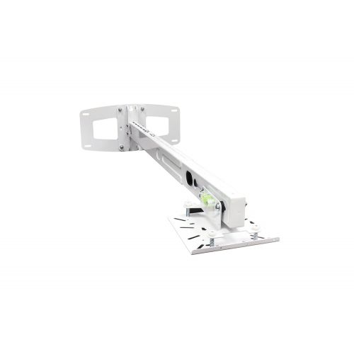  Optoma BM-3300ST Dual Stud Short Throw Projector Wall Mount with Telescoping Arm (White)