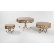 Opulent Treasures Loop Band Cakes Set of 3 (Gold)