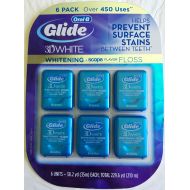 Oral B Glide 3D Whitening + Scope Flavor (6 Pack)