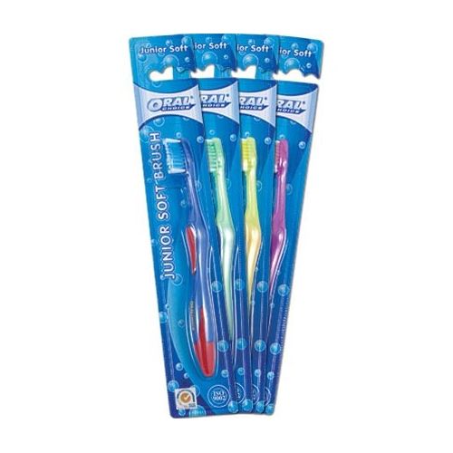  Oral Choice Junior Soft Toothbrush, 100 pcs