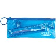 Oral Choice Travel Pouch with Adult Toothbrush and Floss, 144 pcs