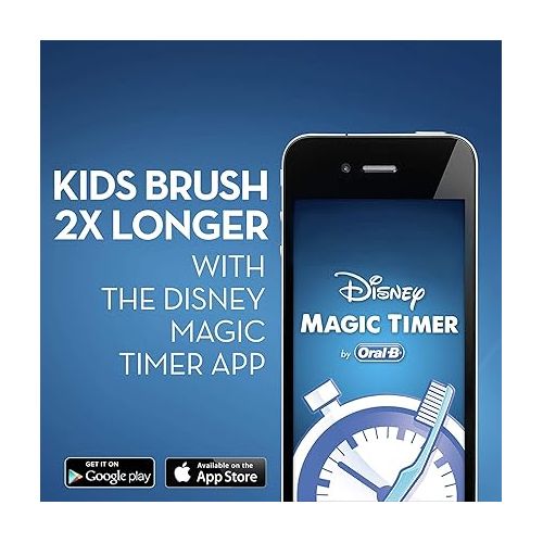  Oral-B Kid's Battery Toothbrush Featuring Disney's Little Mermaid, Soft Bristles, for Kids 3+