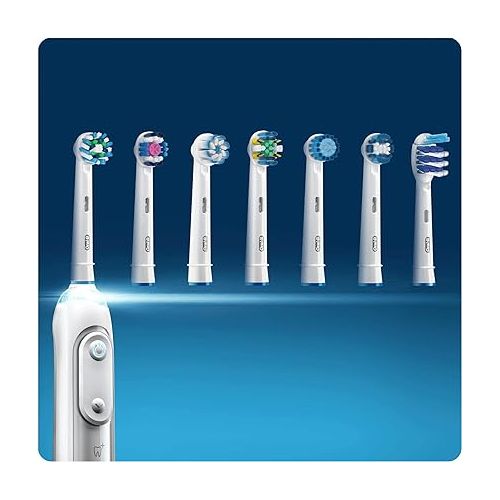  Oral B Cross Action Electric Toothbrush Replacement Brush Heads Refill, 4Count