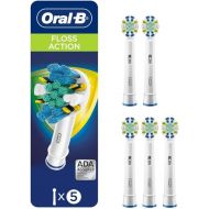 Oral-B FlossAction Electric Toothbrush Replacement Brush Heads Refills, 5 Count