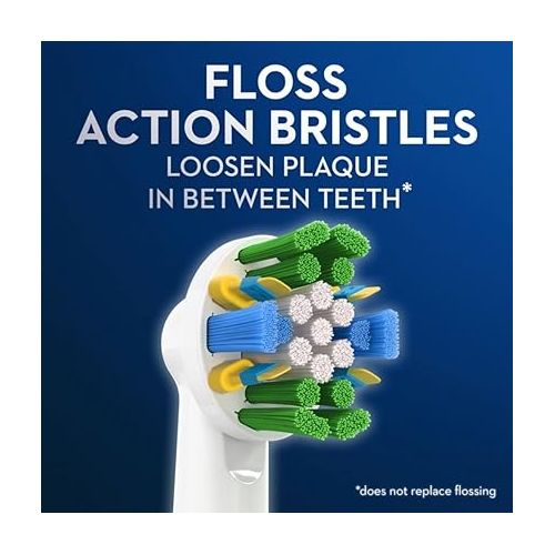  Oral-B FlossAction Electric Toothbrush Replacement Brush Heads Refills, 5 Count