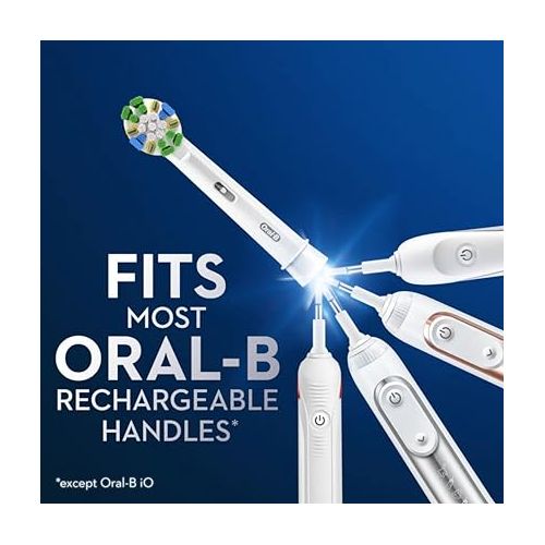  Oral-B FlossAction Electric Toothbrush Replacement Brush Heads Refills, 5 Count