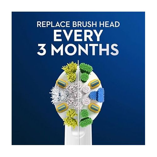  Oral-B FlossAction Electric Toothbrush Replacement Brush Heads Refills, 5 Count