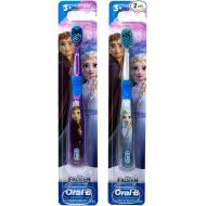 Oral-B Disney Frozen Toothbrush, 3+ YRS, Extra Soft (Characters Vary) - Pack of 2