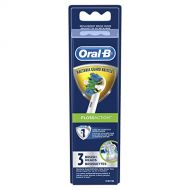 Oral-B Floss Action Electric Toothbrush Replacement Brush Heads Refill, 3 Count Packaging may Vary