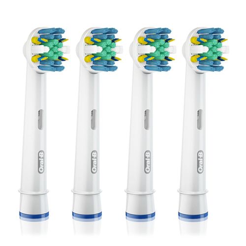  Oral-B Floss Action Electric Toothbrush Replacement Brush Heads Refill, 3 Count Packaging may Vary