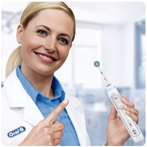  Braun Oral-B CrossAction Toothbrush Heads with Bacterial Protection and Prevents Bacterial Growth on...