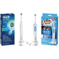 Oral-B White Pro 1000 Power Rechargeable Electric Toothbrush with Kids Electric Toothbrush With...