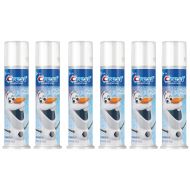 Oral-B Crest Kids Toothpaste, Disneys Frozen, Blue Bubblegum Flavor, 4.2 Ounce (Pack of 6)