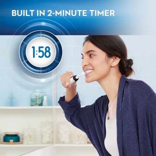  Oral-B Pro 1000 ($20 Mail-In Rebate Available) CrossAction Electric Toothbrush, Powered by Braun, Black and White, Pack of 2
