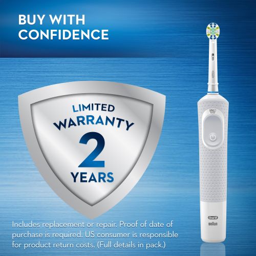  Oral-B Vitality FlossAction Electric Rechargeable Toothbrush, powered by Braun