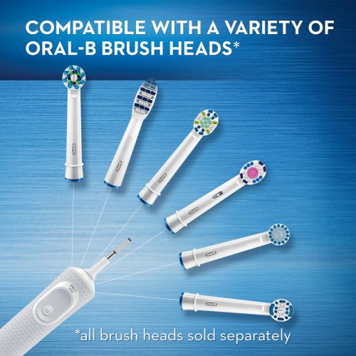  Oral-B Vitality FlossAction Electric Rechargeable Toothbrush with 2 Brush Heads powered by Braun