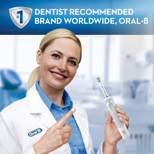  Oral-B Vitality FlossAction Electric Rechargeable Toothbrush with 2 Brush Heads powered by Braun