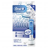 Oral-B Kids Electric Toothbrush with Sensitive Brush Head and Timer, Powered by Braun, for Kids 6+