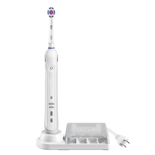  Oral-B Pro 3000 Electronic Power Rechargeable Battery Electric Toothbrush with Bluetooth Connectivity, Powered by Braun