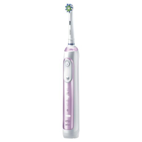  Oral-B Genius Pro 8000 Electronic Power Rechargeable Battery Electric Toothbrush with Bluetooth Connectivity, Black, Powered by Braun