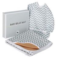 [아마존베스트]O Baby Splat Mat for Under High Chair - High Chair Floor Mat - Splash Mat, Catchall and Floor...