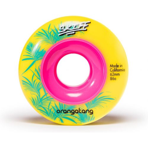  Orangatang Skiff 62 mm All-Terrain Skateboard Wheels (Set of 4)