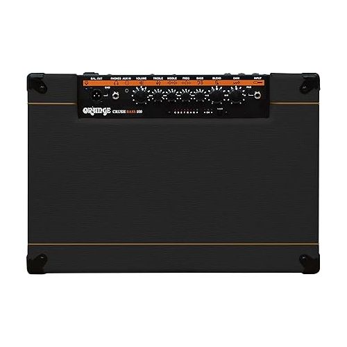  Orange Crush Bass 100W Bass Guitar Combo Amp, Black